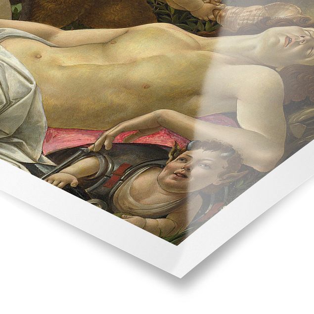 Wanddeko Treppenhaus Sandro Botticelli - Venus und Mars