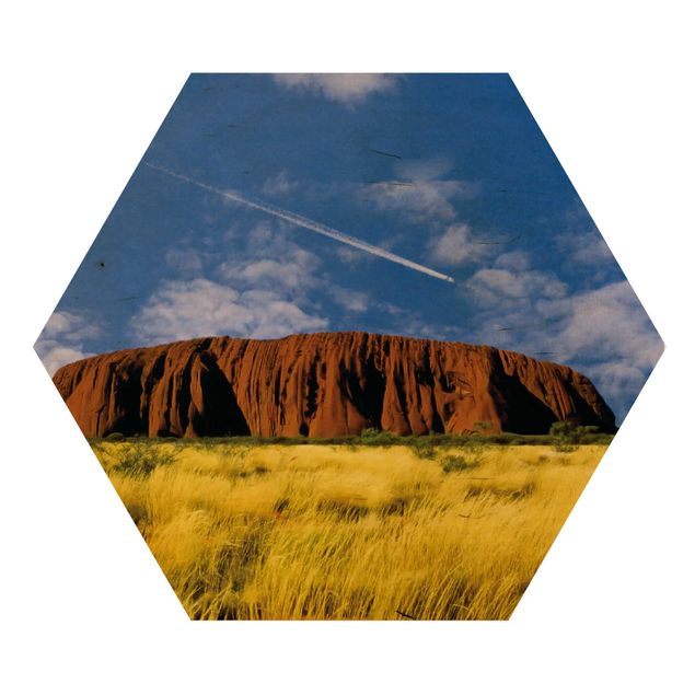 Wanddeko Büro Uluru