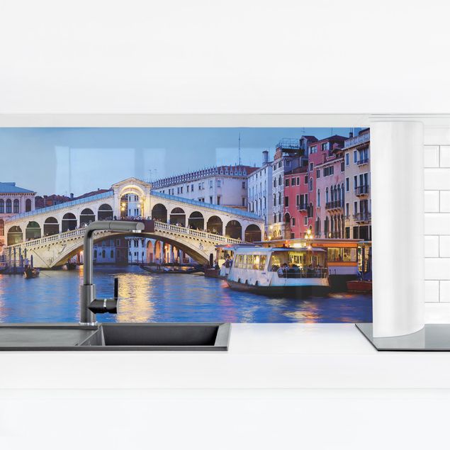 Wohndeko Architektur Rialtobrücke in Venedig