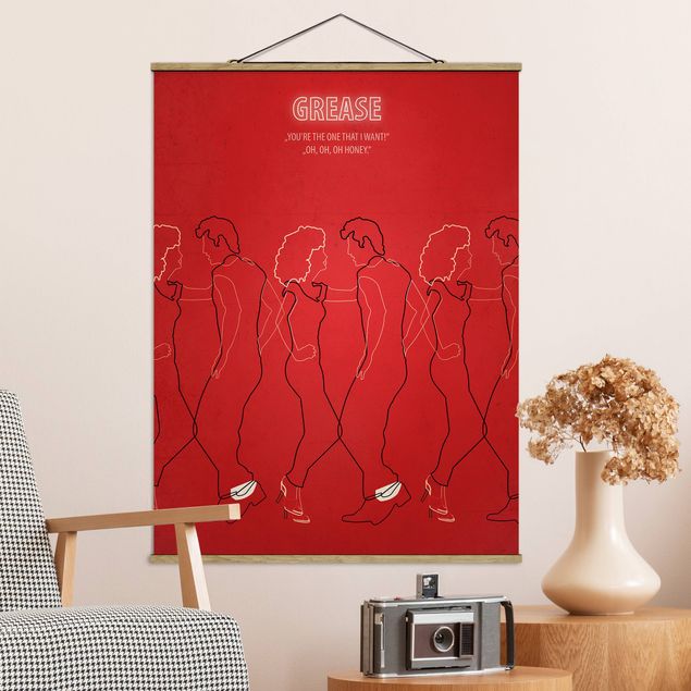 Wanddeko Küche Filmposter Grease