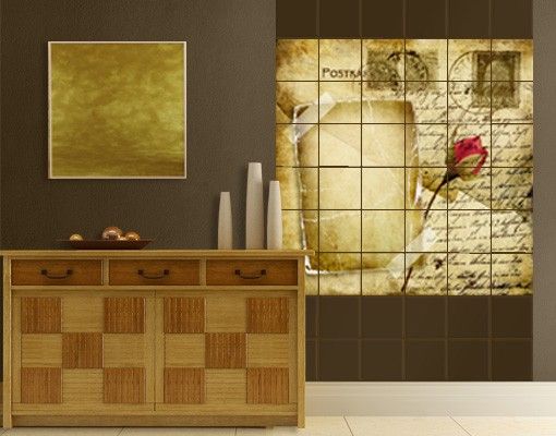 Wanddeko Küche Heavenly Postcard