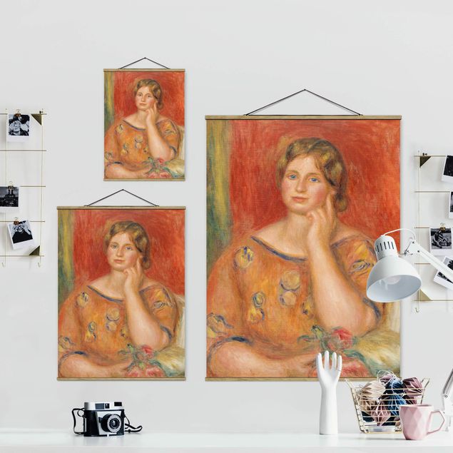 Wanddeko Büro Auguste Renoir - Frau Osthaus