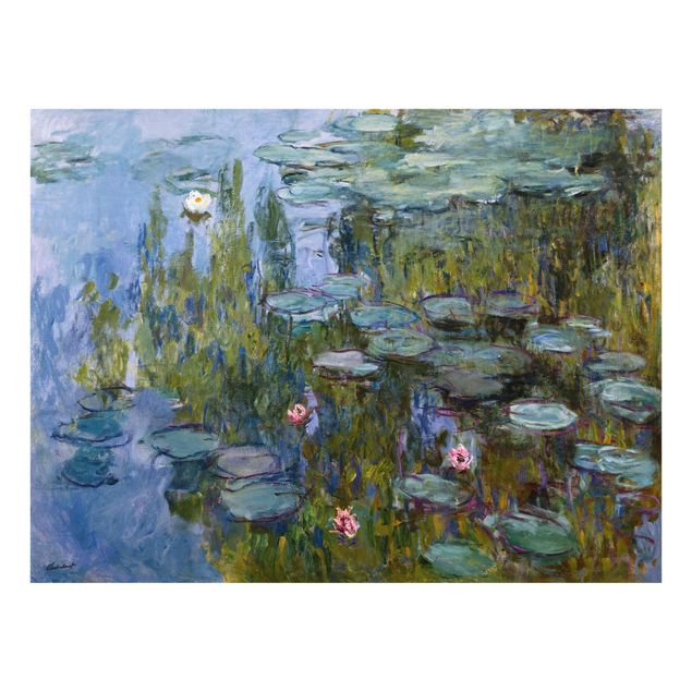 Wanddeko violett Claude Monet - Seerosen (Nympheas)