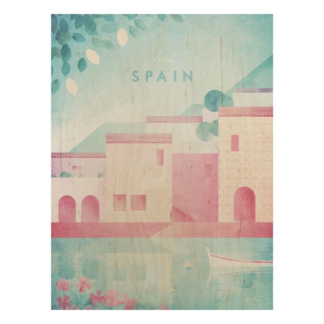 Wanddeko Flur Reiseposter - Spanien