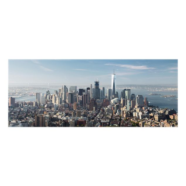 Deko Erde Blick vom Empire State Building