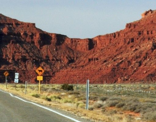 Wanddeko orange Colorado-Plateau