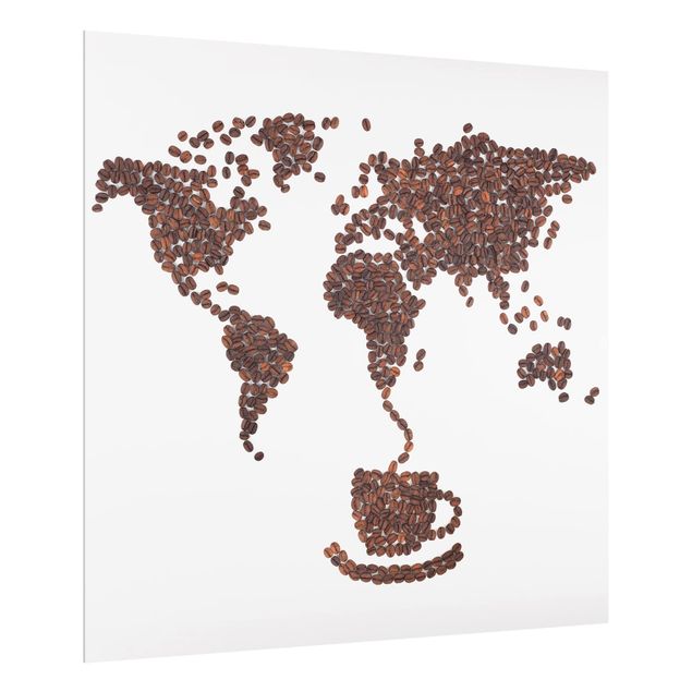 Deko Kaffee Kaffee um die Welt