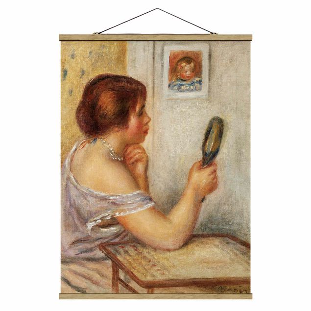 Wanddeko Schlafzimmer Auguste Renoir - Gabrielle mit Spiegel