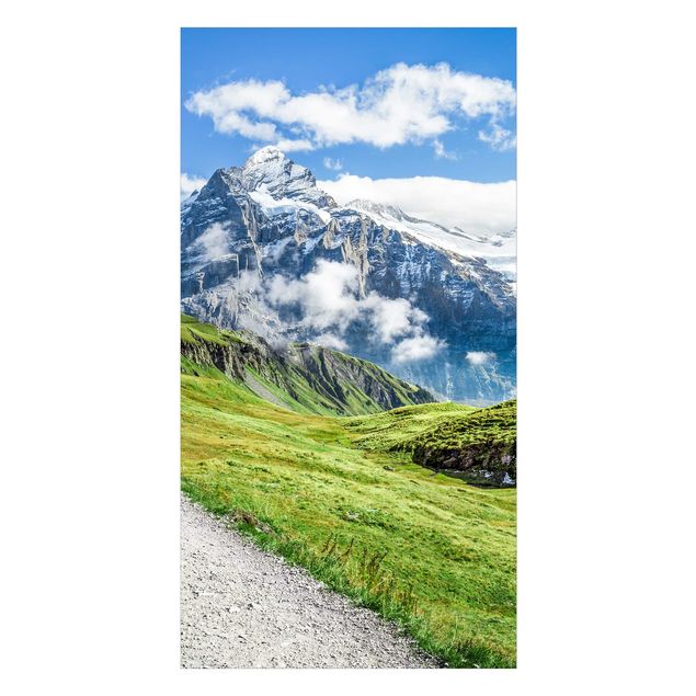 Wanddeko Himmel Grindelwald Panorama