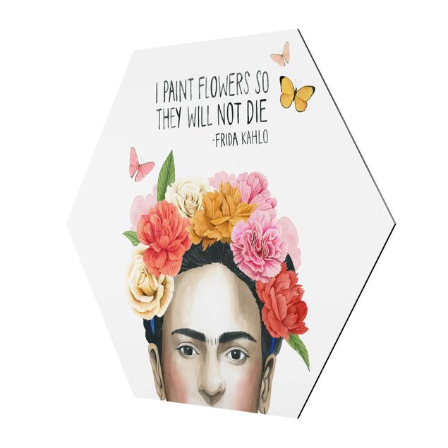 Wanddeko Treppenhaus Fridas Gedanken - Blumen