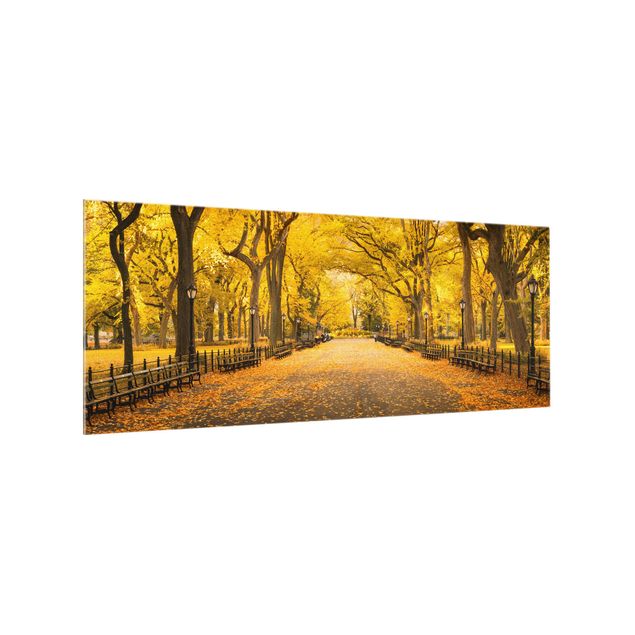 Wanddeko Amerika Herbst im Central Park
