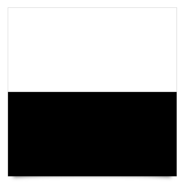 Wanddeko Uni Schwarz-Weiß Farbset zum selbst gestalten