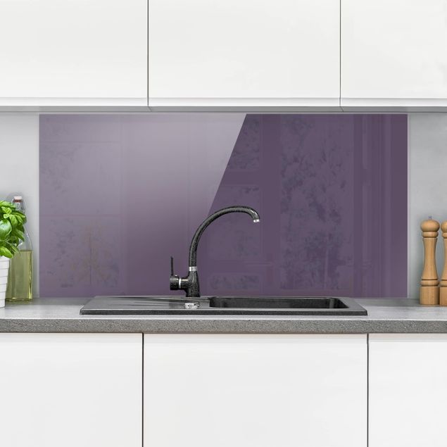 Wanddeko Küche Rotviolett