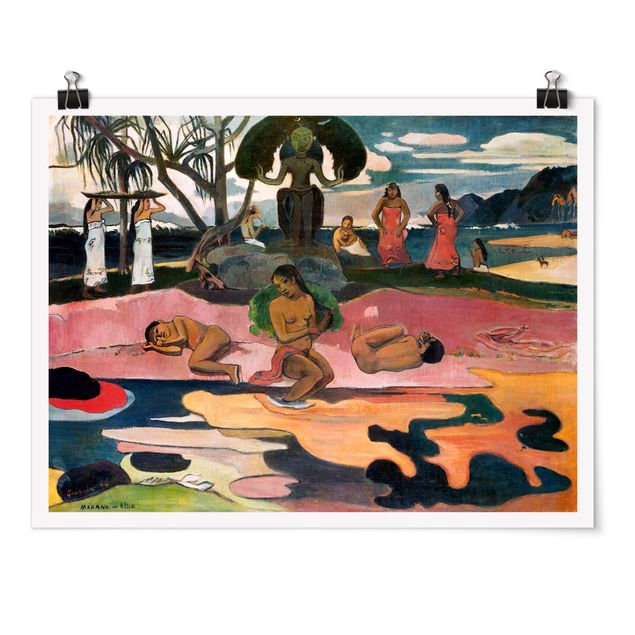 Wanddeko Esszimmer Paul Gauguin - Gottestag