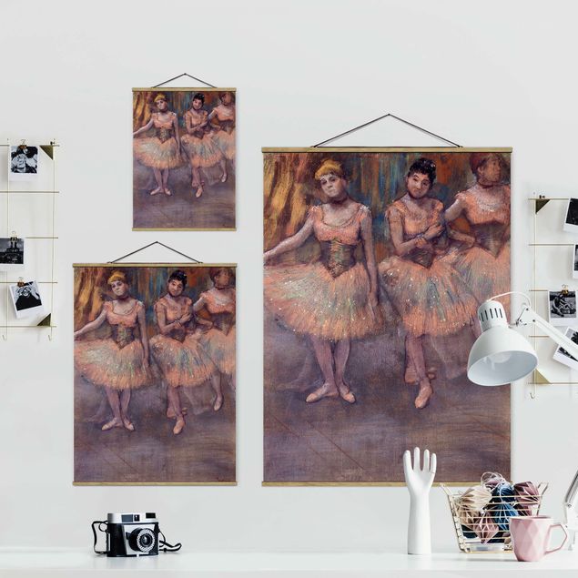 Wanddeko Esszimmer Edgar Degas - Tänzerinnen vor Exercice