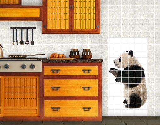 Küchen Deko Stehender Panda