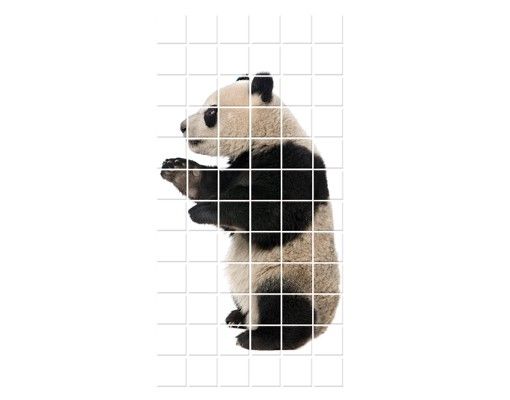 Wanddeko Büro Stehender Panda