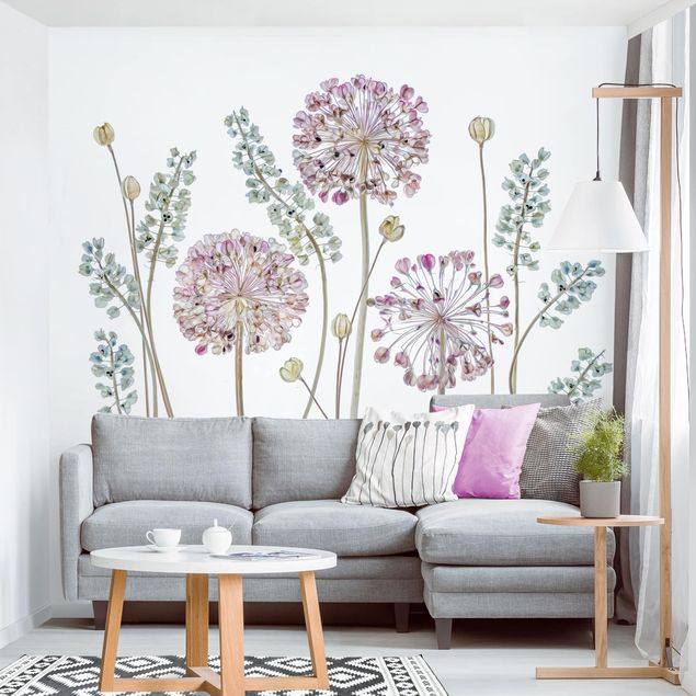 Küche Dekoration Allium Illustration