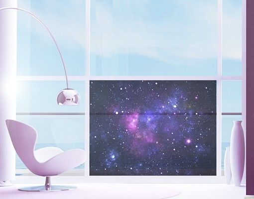 Wanddeko Schlafzimmer Galaxie