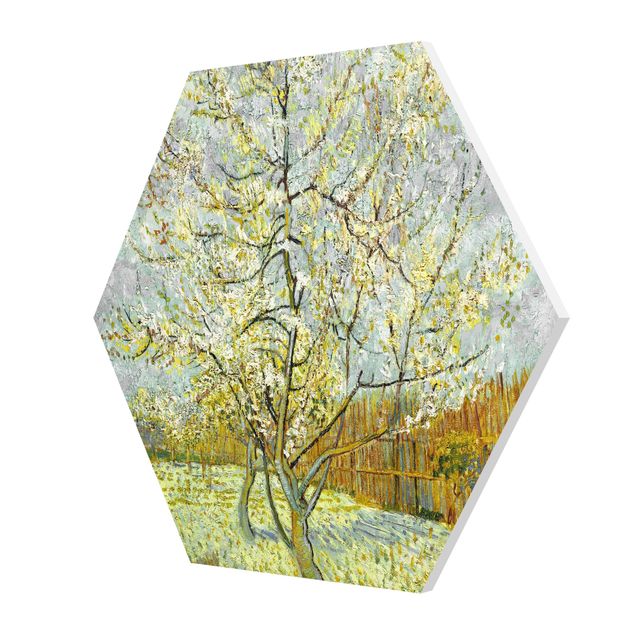 Wanddeko Esszimmer Vincent van Gogh - Pfirsichbaum rosa