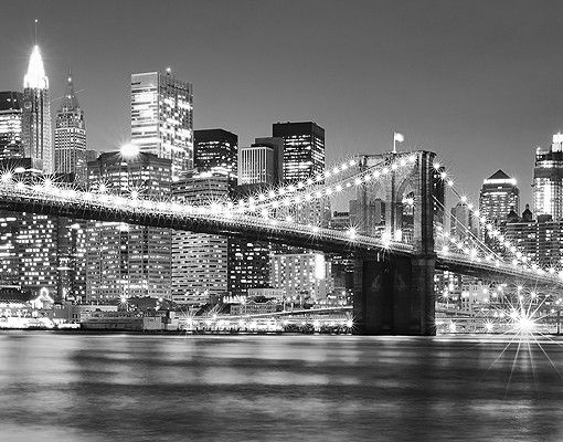 Deko Erde Nighttime Manhattan Bridge II