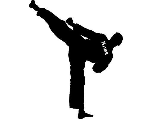 Wanddeko Büro No.RS125 Wunschtext Karate