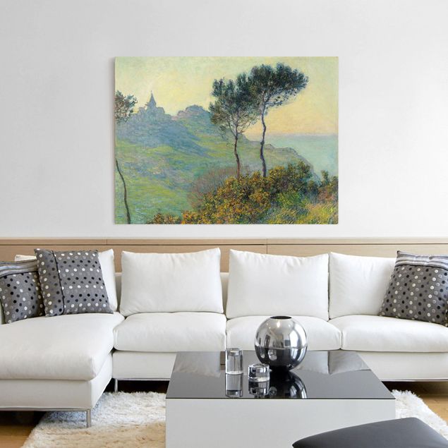 Wanddeko Wohnzimmer Claude Monet - Varengeville Abendsonne