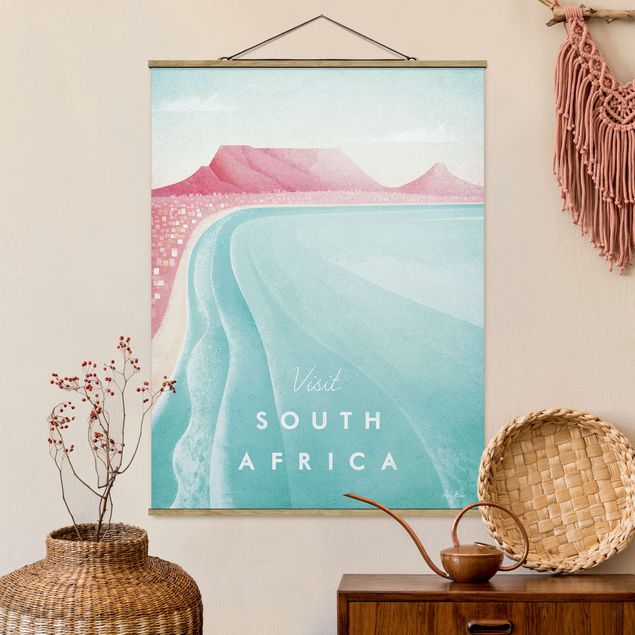Deko Afrika Reiseposter - Südafrika