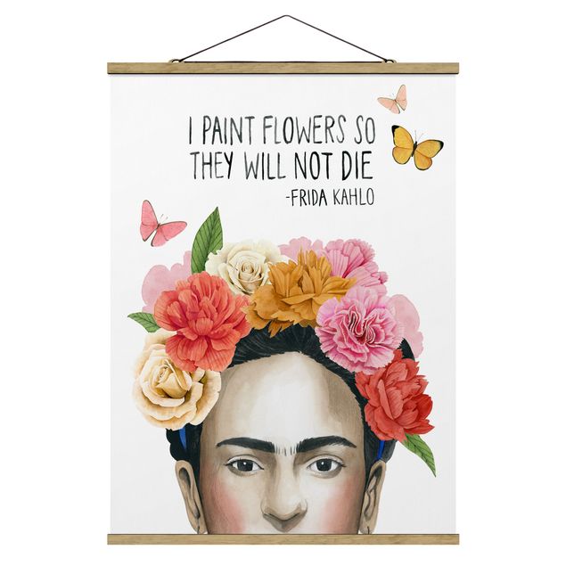 Wanddeko Flur Fridas Gedanken - Blumen