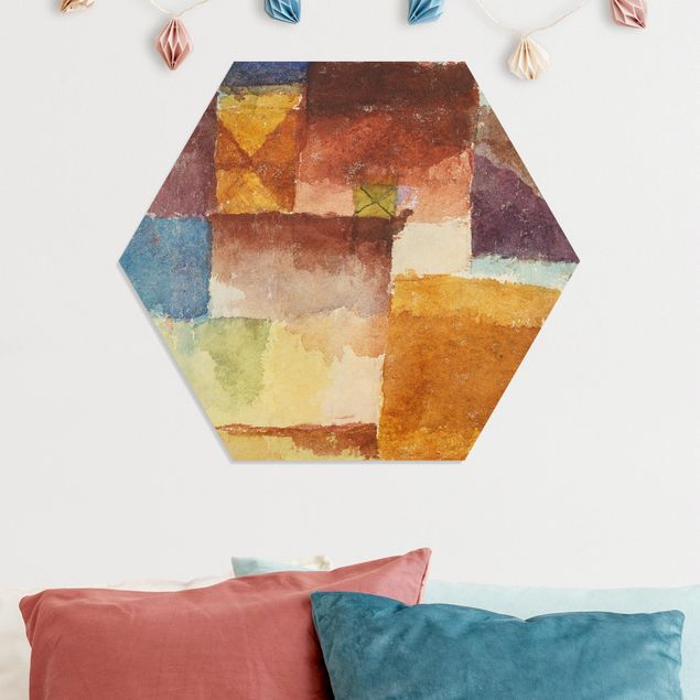 Wanddeko Schlafzimmer Paul Klee - Einöde