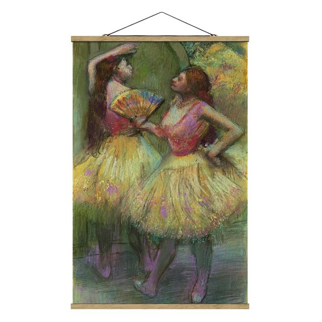 Wanddeko Wohnzimmer Edgar Degas - Zwei Tänzerinnen