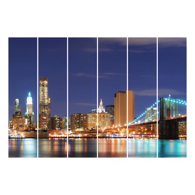 Wanddeko Esszimmer Manhattan in New York City