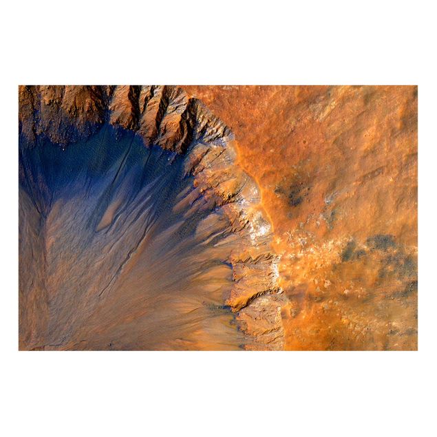 Wanddeko Flur NASA Fotografie Marskrater