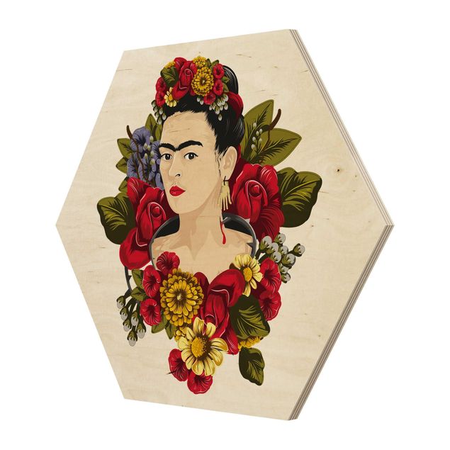 Wohndeko Rose Frida Kahlo - Rosen