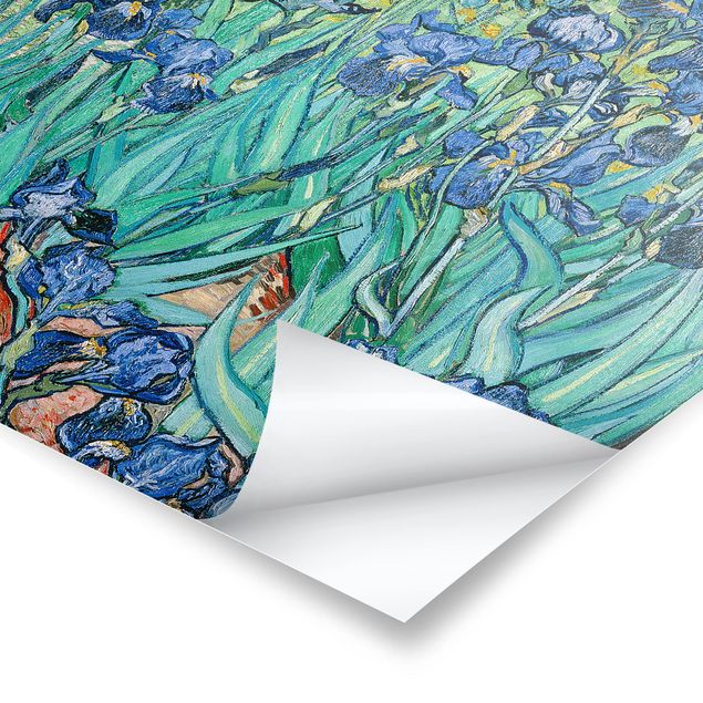 Wanddeko Esszimmer Vincent van Gogh - Iris