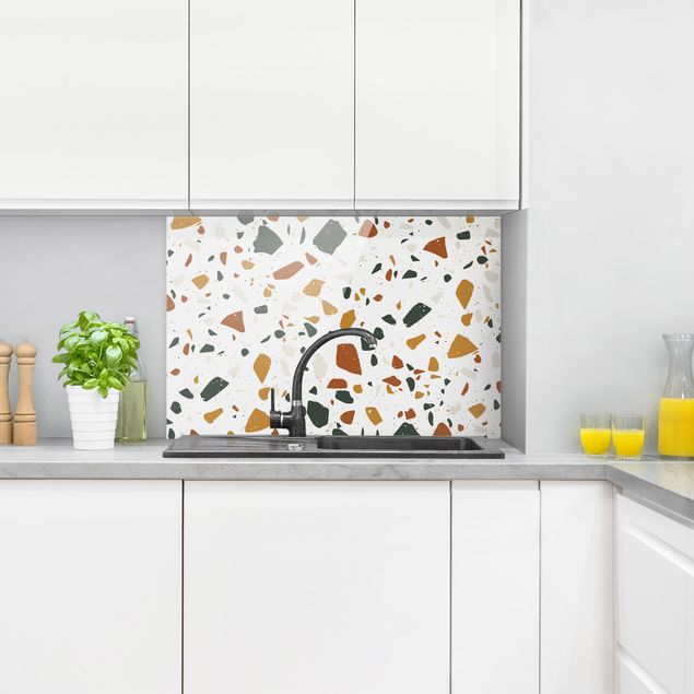 Küche Dekoration Detailliertes Terrazzo Muster Livorno