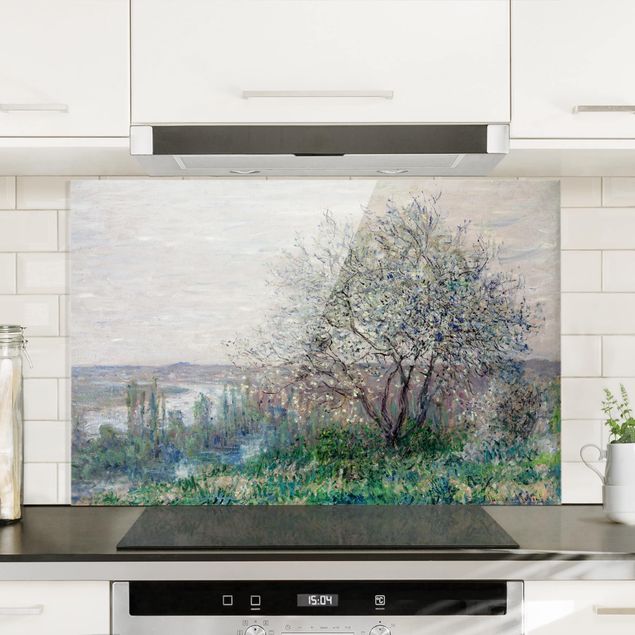 Küche Dekoration Claude Monet - Frühlingsstimmung