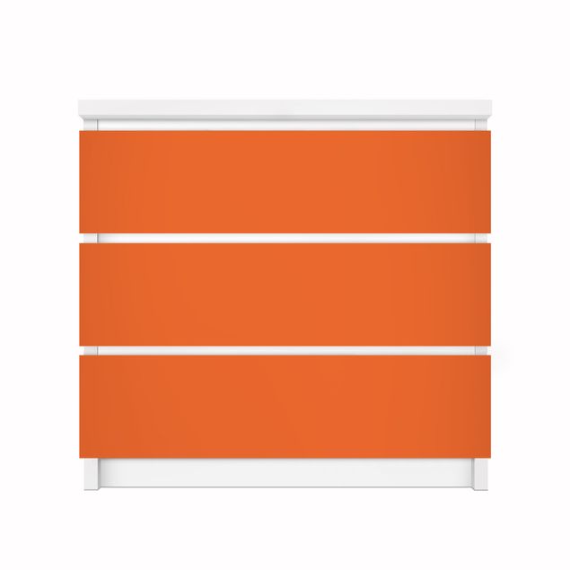 Wanddeko Büro Colour Orange