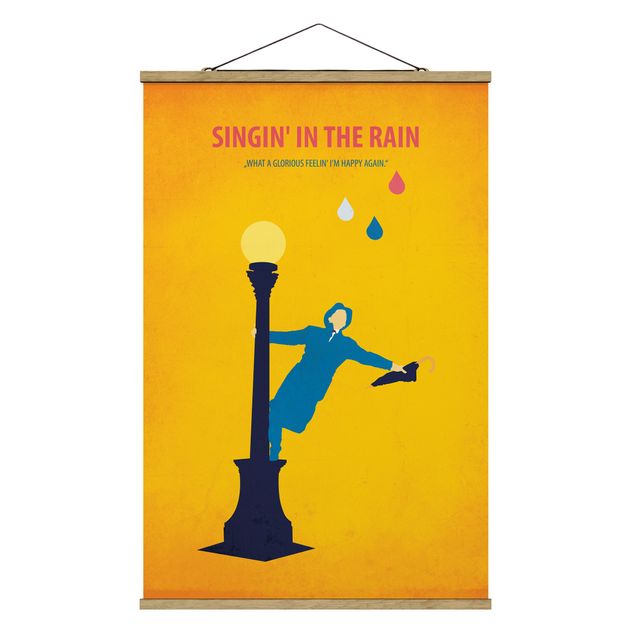Wanddeko Flur Filmposter Singing in the rain