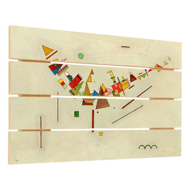 Wanddeko Esszimmer Wassily Kandinsky - Winkelschwung