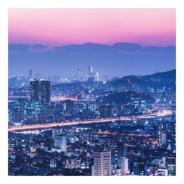 Deko Skylines Skyline von Seoul