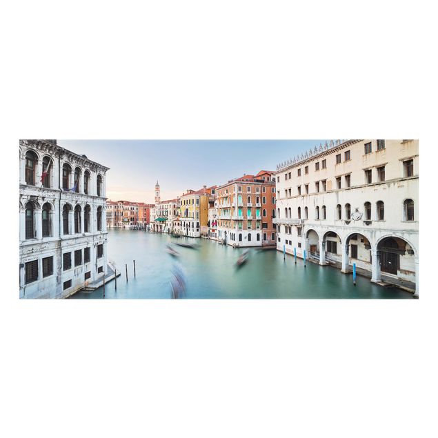 Wanddeko Italien Canale Grande Blick von der Rialtobrücke Venedig