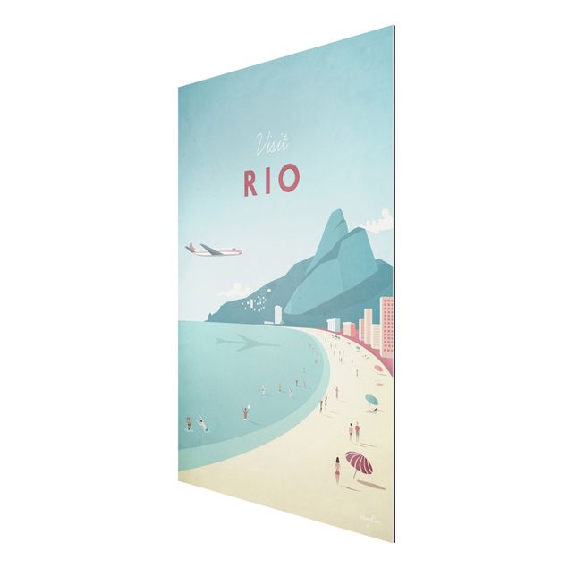 Wanddeko Esszimmer Reiseposter - Rio de Janeiro