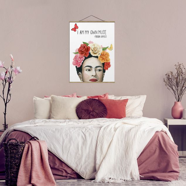 Wanddeko Wohnzimmer Fridas Gedanken - Muse