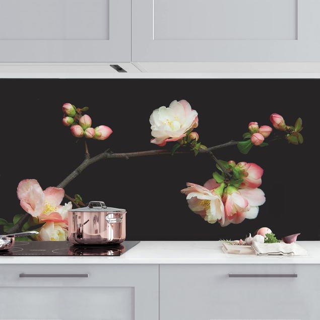 Küchen Deko Blütenzweig Apfelbaum