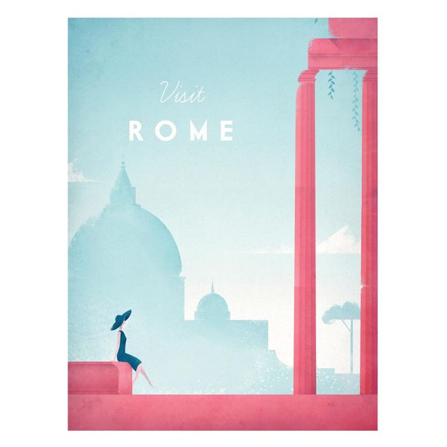 Wandbilder Italien Reiseposter - Rom
