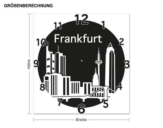Wanddeko Flur Frankfurt