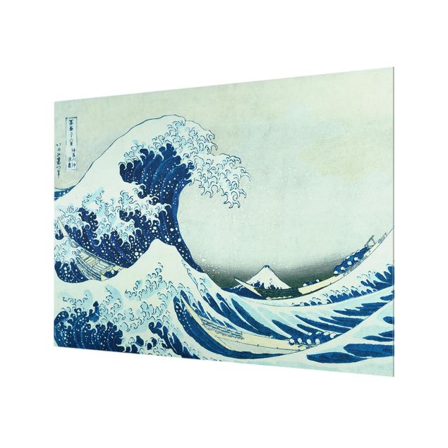 Wohndeko Berg Katsushika Hokusai - Die grosse Welle von Kanagawa