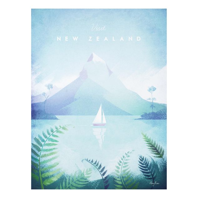 Wandbilder Australien Reiseposter - Neuseeland