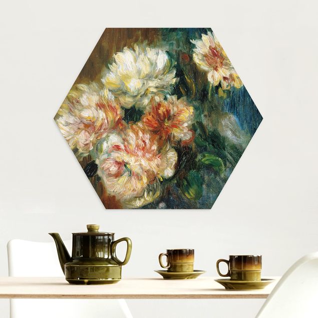 Wanddeko Küche Auguste Renoir - Vase Pfingstrosen